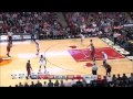 Joakim Noah Plays Defense On Terrence Ross From Bench Bulls vs Raptors