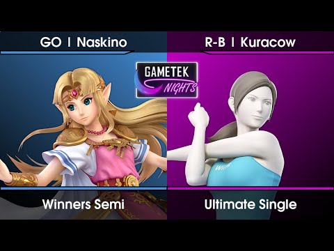 Gametek Night 2023.12 - Naskino (Zelda) Vs. Kuracow (Wii Fit Trainer) SSBU Ultimate Tournament
