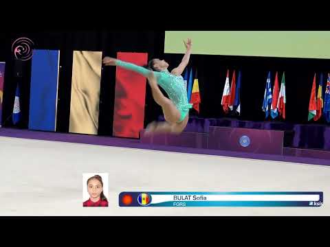 BULAT Sofia MDA 🎀 24th Irina Deleanu Cup 2025 FIG Seniors Ball FGRS #rhythmicgymnastics