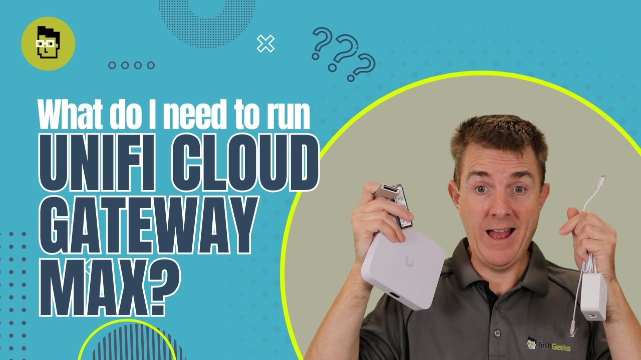 What Do I Need To Run Ubiquiti UniFi Cloud Gateway Max?