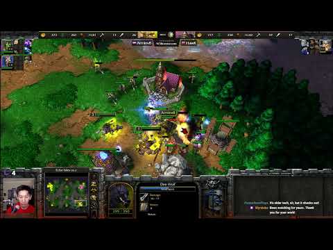 Hawk (HU)  vs ArminvB (Orc) - WarCraft 3 - Recommended - Clap Back - WC3530