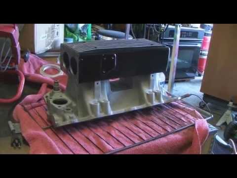Classic Camaro Holley Stealth Ram Intake Powdercoating
