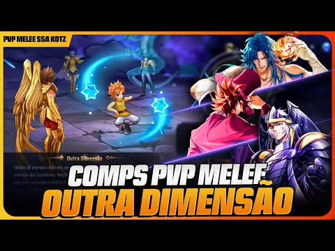 🥋🥊 PASSANDO SUFOCO NO PVP MELEE - OUTRA DIMENSÃO! QUAIS FORMAÇÕES USAMOS E ASPROS CAUSANDO MUITO! 🥊🥋