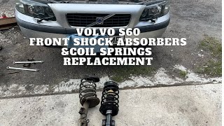 Volvo S60 Front Shock Absorbers & Coil Springs Replacement