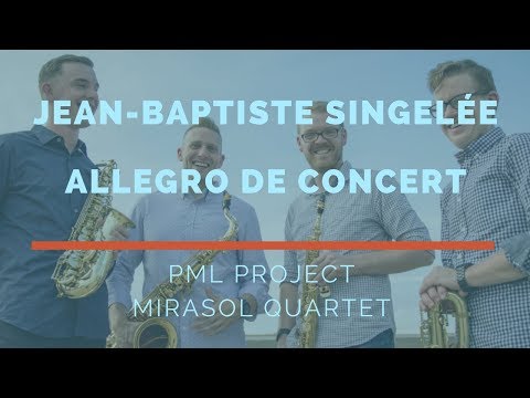 Mirasol Quartet performs Jean-Baptiste Singelée's "Allegro de Concert"