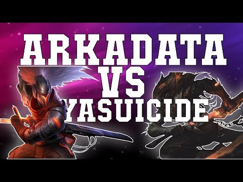 ARKADATA VS YASUICIDE - Who is the better Yasuo? - League of Legends - LoL Videos