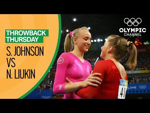 Nastia Liukin vs. Shawn Johnson - Beijing 2008 - All Around Final | Throwback Thursday