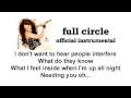 Full Circle - Miley Cyrus (Official Karaoke / Instrumental) [HQ]