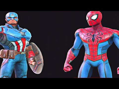 Marvel Strike Force (iOS) - Walkthrough Part 12 - Heroes Assemble: Chapter 4 (Heroes 5-9)