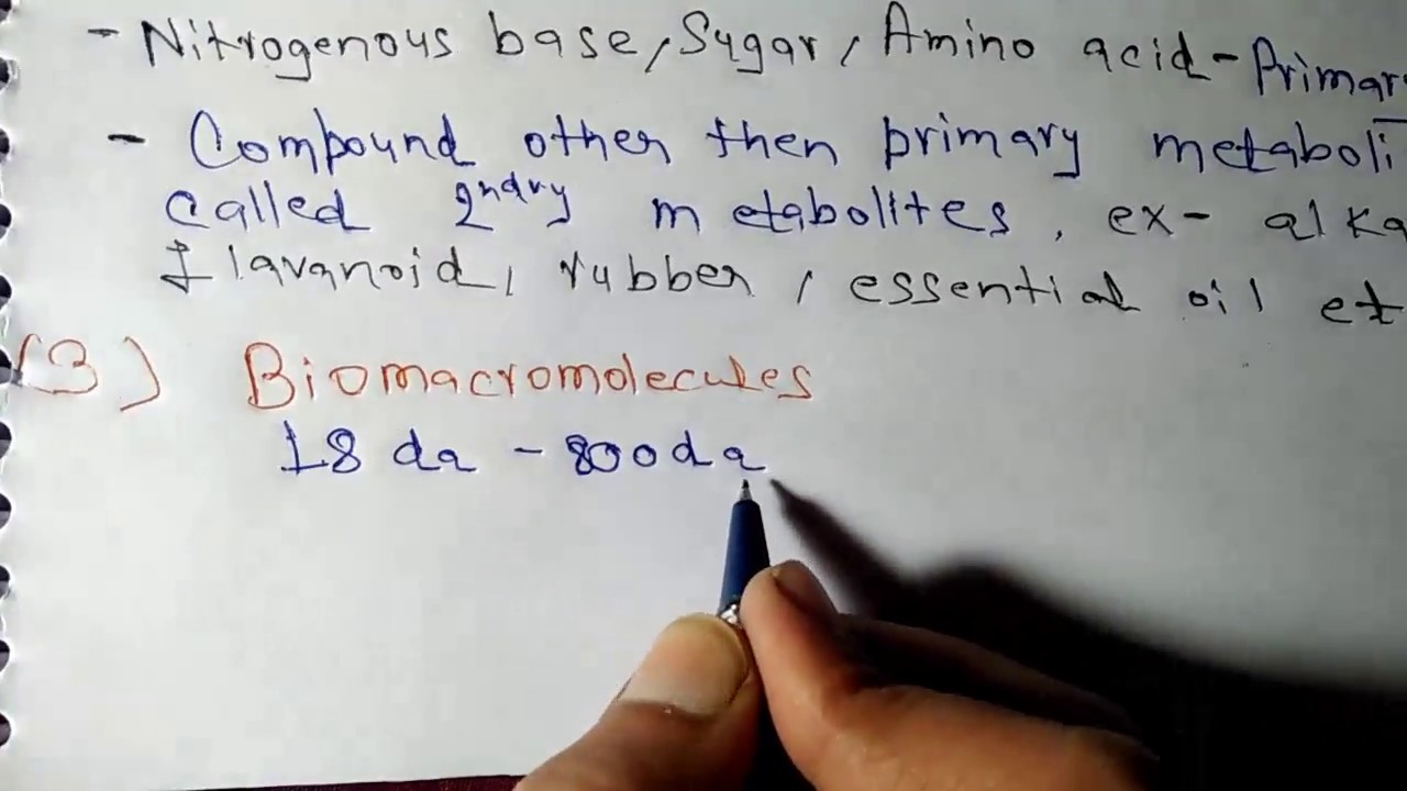 BIOMOLECULES | | biomacromolecules   | | ncert | | class 11