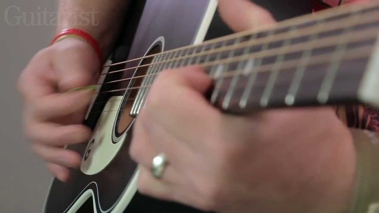 Gretsch Roots Collection G9500 Jim Dandy Flat Top & G9220 Bobtail Round-Neck AE resonator demo - YouTube