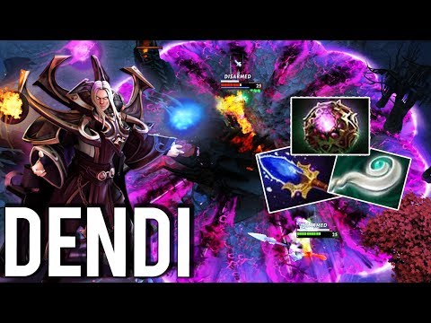 Dendi Invoker SuperMida! Hard Game - Wombo Combo = DEAD! - DOTA 2