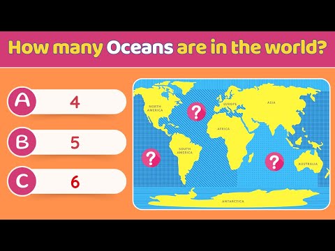 7 Continents And 5 Oceans Fun Quiz - Test Your Geography Knowledge!