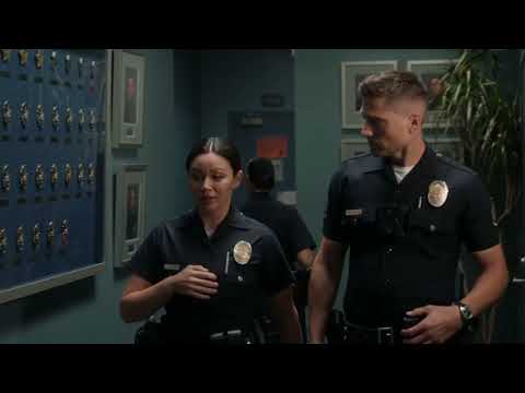Tim and Lucy talk after shift | "But I am winning." – The Rookie 7x09 | Chenford Clip 11/11
