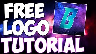 How To Make A FREE YouTube Logo In 5 Minutes! (No Photoshop)