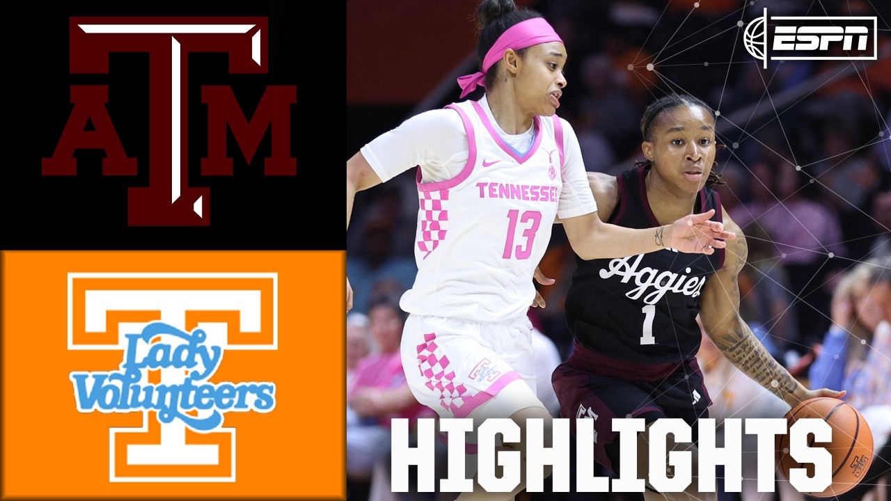 Texas A&M Aggies vs. Tennessee Lady Volunteers | Full Game Highlights | ESPN College Basketball