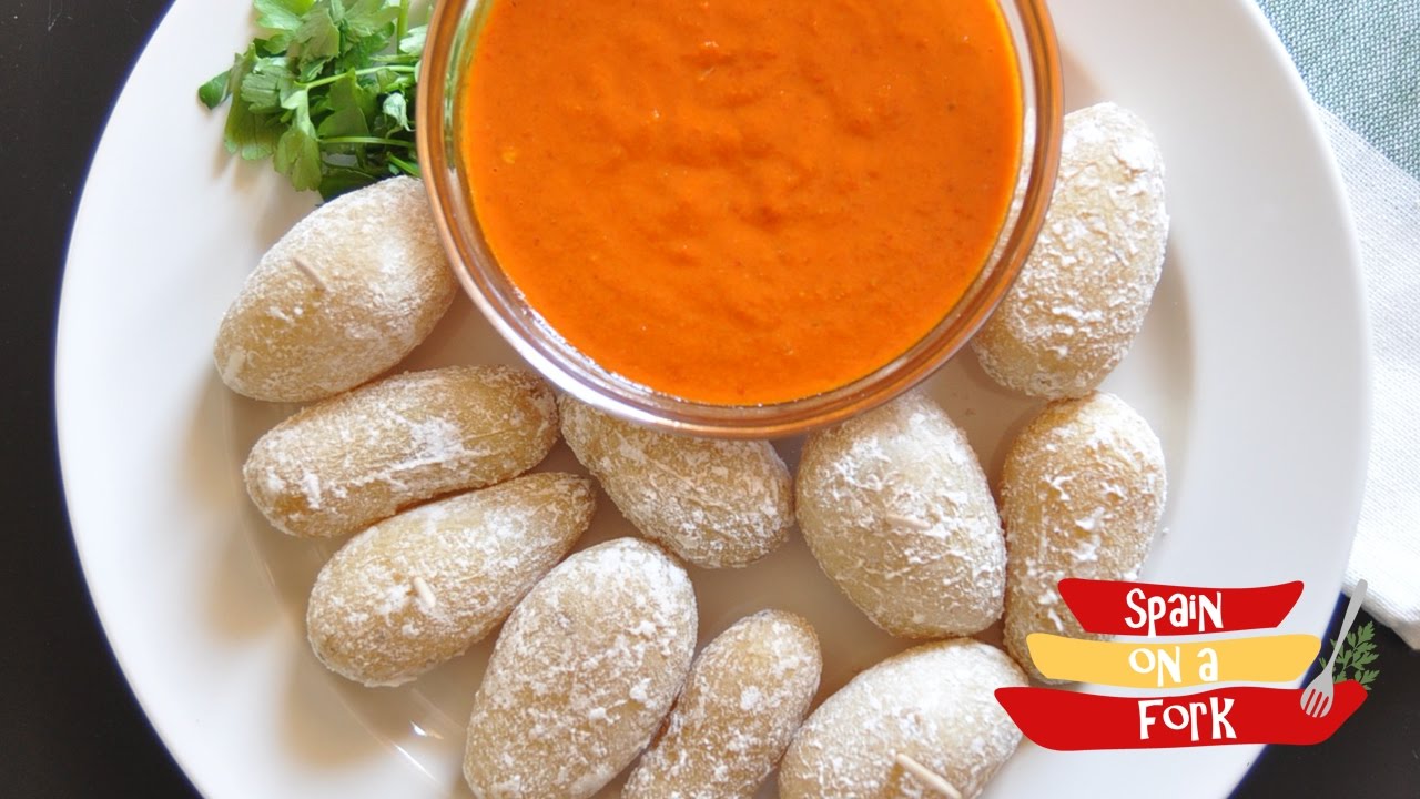 Watch video Canarian Wrinkly Potatoes with Mojo Picon Now Canarian Wrinkly Potatoes with Mojo Picon