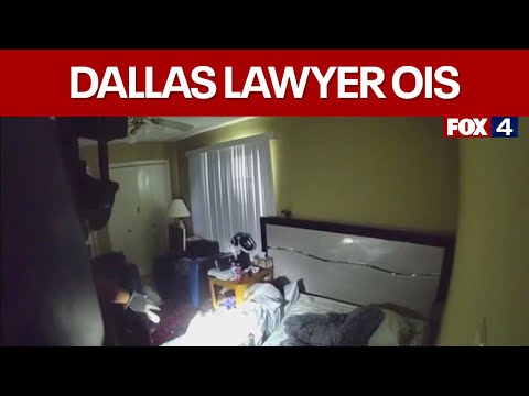 Video shows police officers fatally shooting Dallas lawyer who was armed with knife