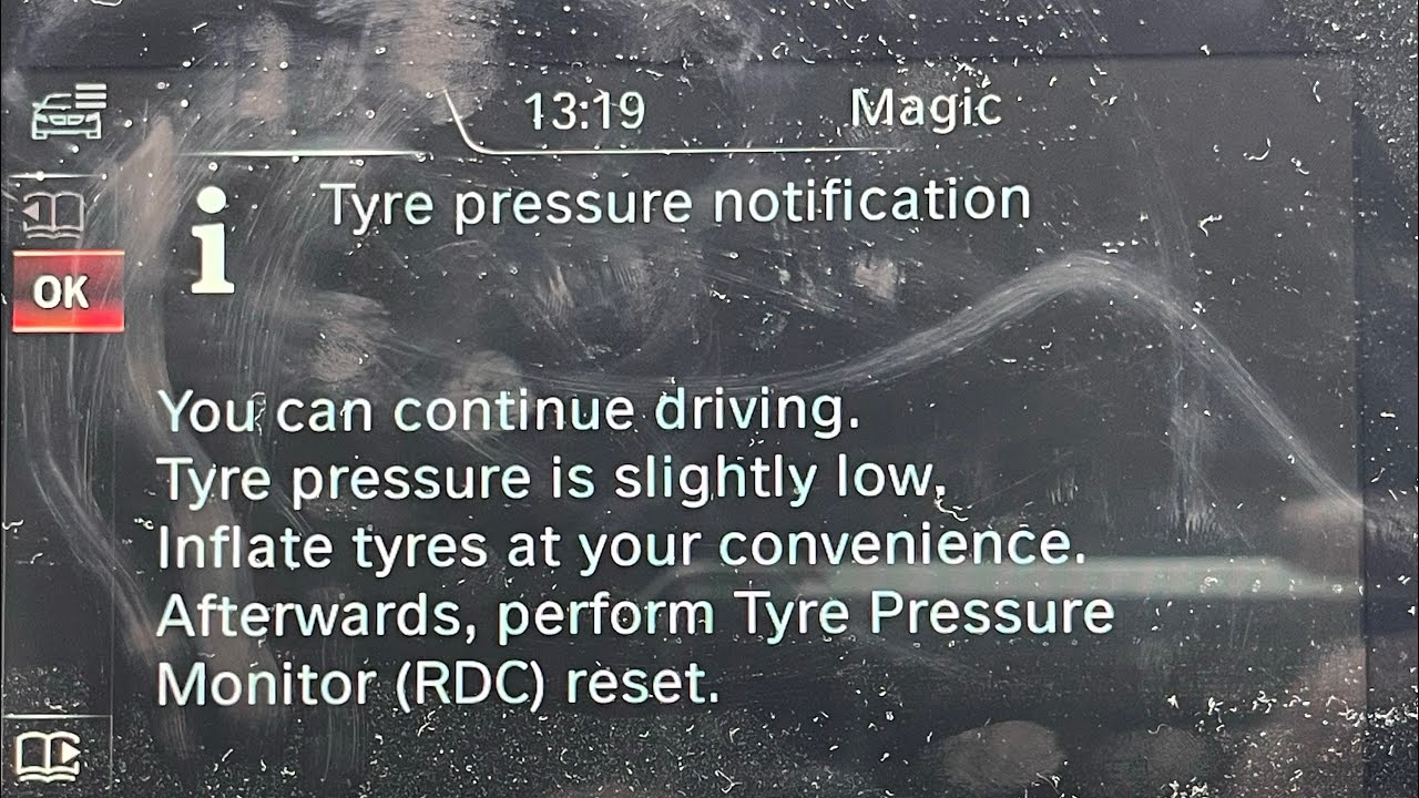 BMW 2 Series TPMS Warning Light and Message Reset RDC System