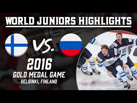 Finland vs. Russia | 2016 WJC Gold Medal Game | Extended Highlights