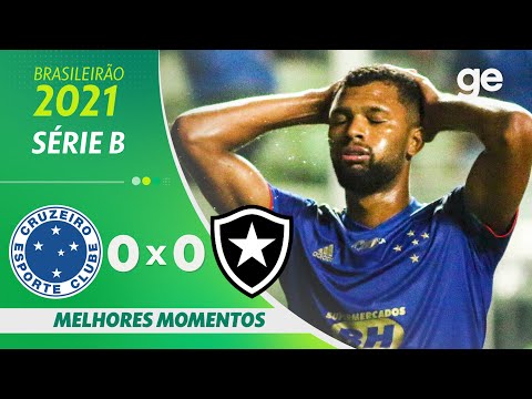 Gols e lances de Cruzeiro x Botafogo