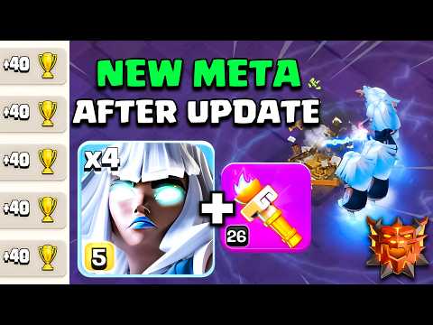 New Meta After Update | E-Titan Best in Legend League🏆! TH18 Attack Strategy Clash of Clans