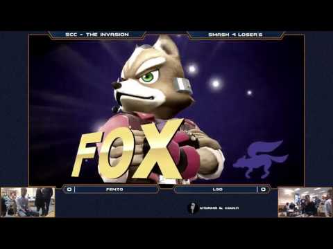 SCC - The Invasion - Wii U Singles - L3o (Fox) vs Femto (Sonic) - Losers' Bracket