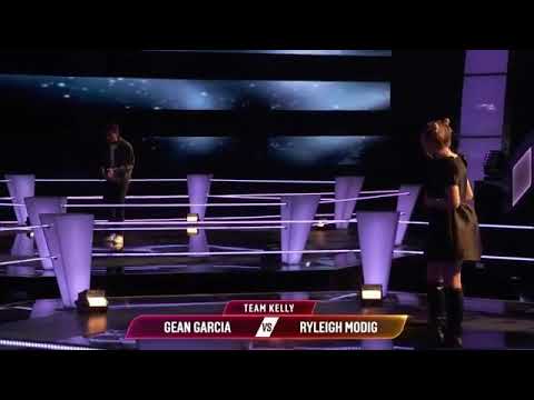 Gean Garcia vs. Ryleigh Modig - Ariana Grande's "pov" - The Voice Battles 2021