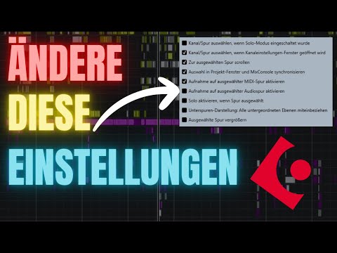 5 Cubase settings: How to optimize your workflow!