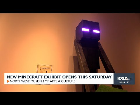 4 News Now - New Minecraft exhibit opening this weekend in Spokane