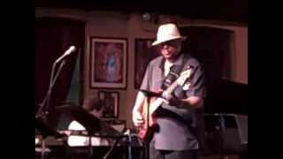 Frank Russell on his Lakland bass at Jazz Showcase