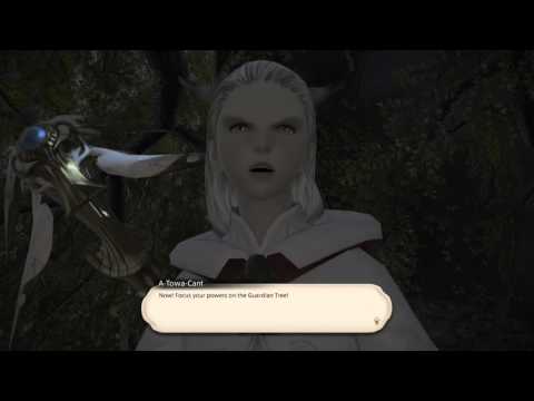 FINAL FANTASY XIV White Mage Level 50 Job Quest: The Heart of the Forest