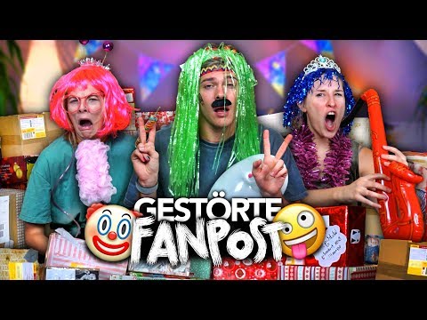 3 KOMPLETT GESTÖRTE MENSCHEN PACKEN FANPOST AUS | Joey's Jungle
