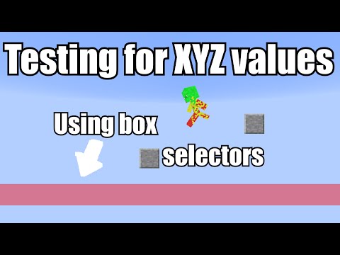 How To Test For Certain XYZ Values In Minecraft