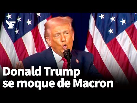 «Donald, je t’en supplie»: quand Trump imite un Macron en larmes
