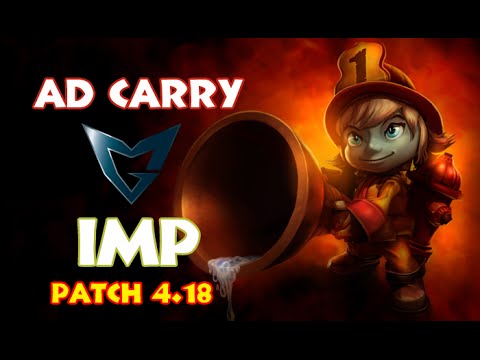 SG White Imp - Tristana vs Lucian (ADC) Highlights KOREA Challenger Ranked 2014