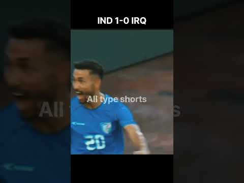 India vs iraq highlights 🥶 kings cup 2023🔥Indian football•