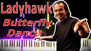 Yanni - Ladyhawk’s Theme &amp; Butterfly Dance | Synthesia Piano Tutorial