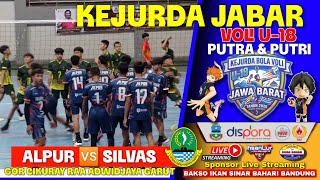 Download lagu Live KEJURDA JABAR volleyball Under-18 | SILVAS bandung🆚 ALPUR subang mp3