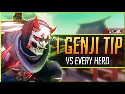 1 GENJI TIP vs EVERY HERO ft. Necros (2020)