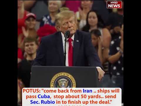 Trump Rips Omar Over 'Real Name,' Floats Cuba Warship Stopover and Iran Strike 'Maybe Tomorrow'