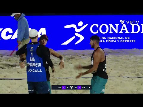 Aravena/Droguett vs. Capogrosso/Capogrosso - Match Highlights