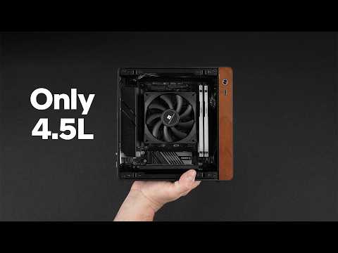 фото mini itx корпус jonsbo nv10 0