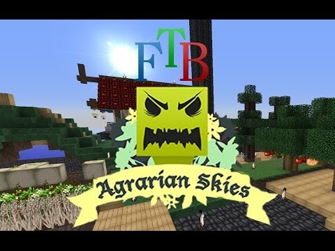 FTB Agrarian Skies - Episode 1 - The Hardcore Challenge Begins