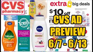 CVS AD PREVIEW FOR THE WEEK (6/7 - 6/13)