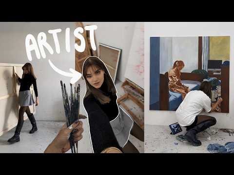 1 Realistische Woche im Atelier als selbstständige Künstlerin // I'mJette