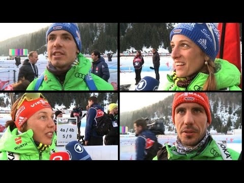 Biathlon-Mixedstaffel feiert WM-Gold: "Unglaublicher Tag"