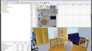Sweet Home 3D - A Quick Look At How The Program Works (Free Software)
