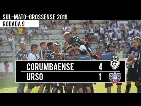 GOLS: CORUMBAENSE 4x1 URSO - CAMPEONATO SUL-MATO-GROSSENSE 2019 - 02/03/2019