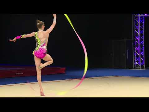 Erin Mcintosh - Junior - Ribbon - 2019 British Rhythmic Championships